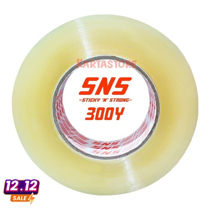 

[1 KARTON] LAKBAN 300M x 45MM KHUSUS SAMEDAY INSTANT GOJEK GRAB SNS OFFICIAL