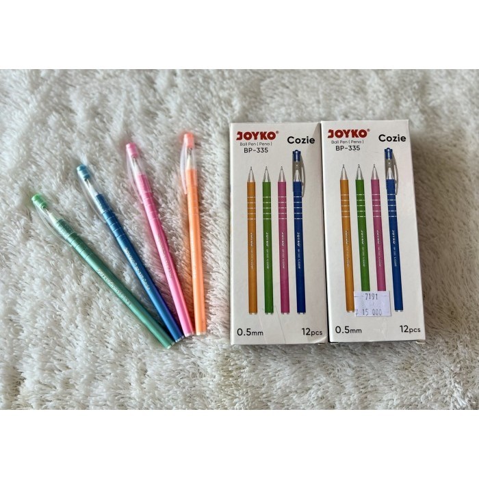 

PULPEN MERK JOYKO COZIE BP-335 ISI 12 PCS