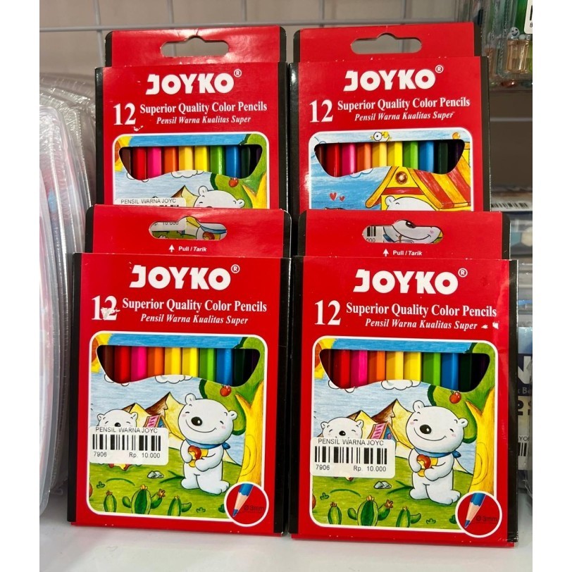 

PENSIL WARNA JOYCO PENDEK