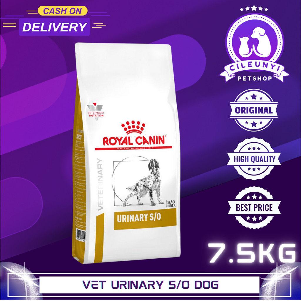 Royal Canin Vet Urinary S/O Dog 7.5 Kg