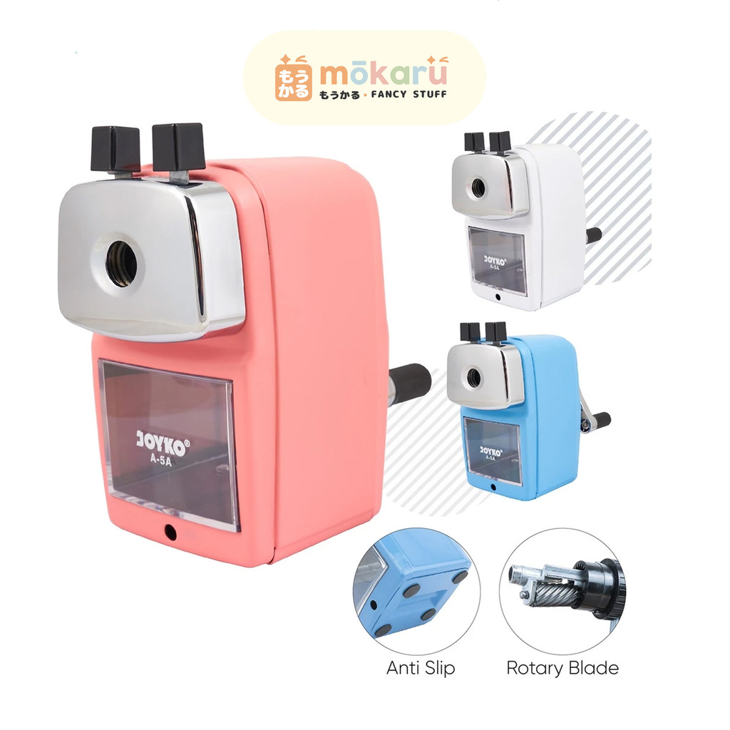 

Joyko Sharpener A-5A / Rautan Serutan Pengserut Putar Murah