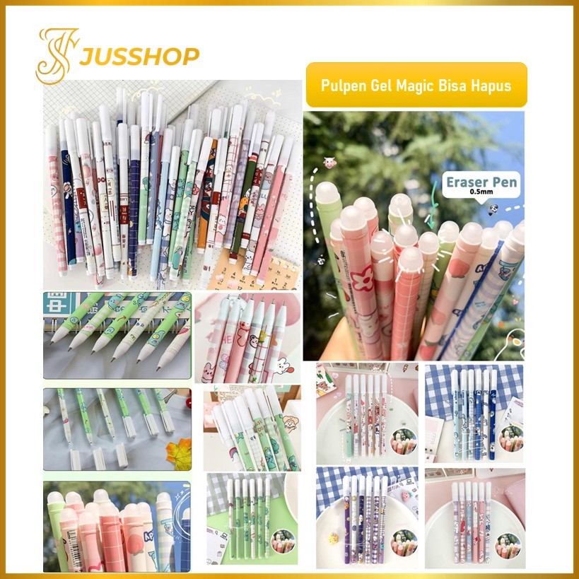 

Pulpen Bisa Hapus Bolpoin Gel Erasable Pen Motif Karakter Lucu C04