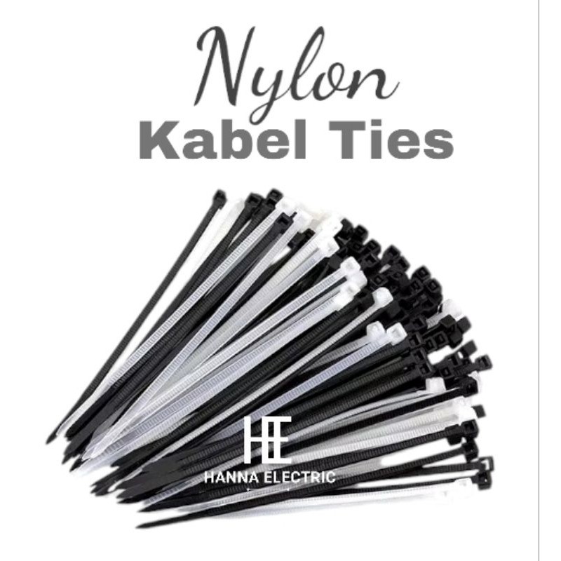 

Kabel Ties Nylon / Kabel Ties / Cable Ties - 1 Pack