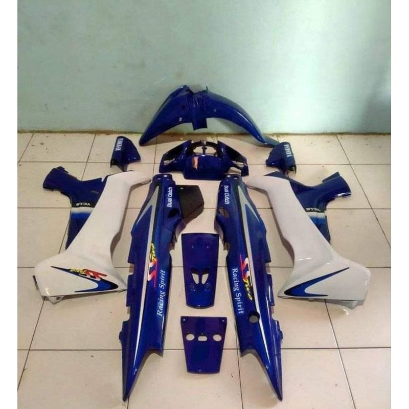 cover body yamaha fizr biru sstwo fullset halus