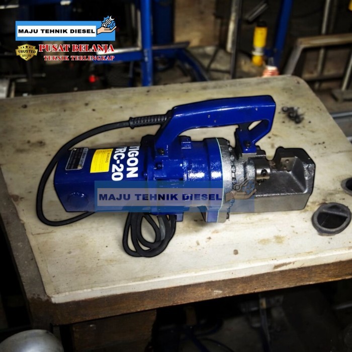 MESIN PEMOTONG BESI PORTABLE REBAR CUTTER TIGON TRC 20 Electric