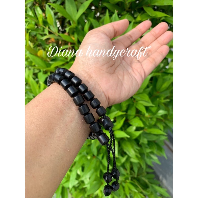 Gelang Galih Kelor Hitam Asli Kalimantan Kayu Hitam Super Tenggelam