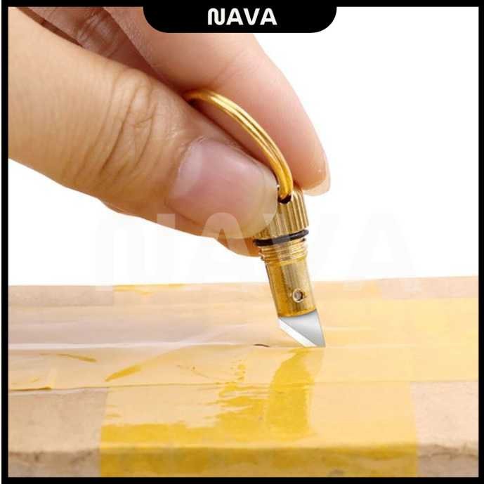 

Pisau Cutter Mini Gantungan Kunci Portable Safety Blade