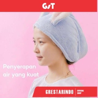 Handuk Keramas Miniso Handuk Kepala Handuk Sanrio