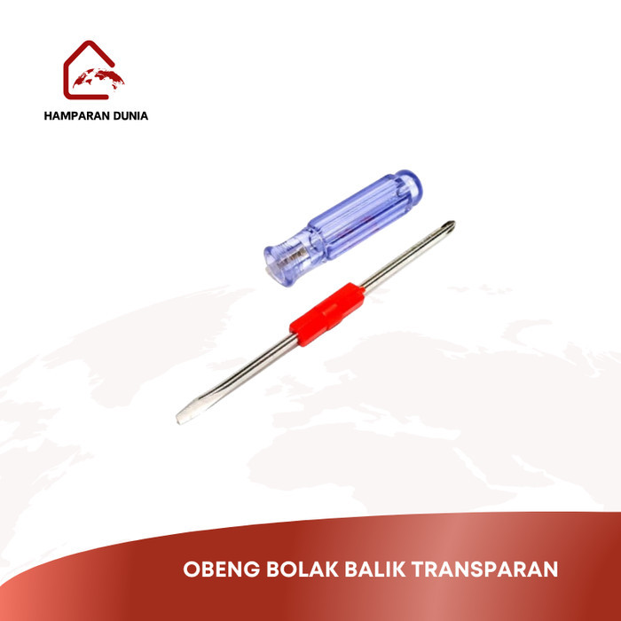 OBENG BOLAK BALIK TRANSPARAN CAMEL 6MM - OBENG