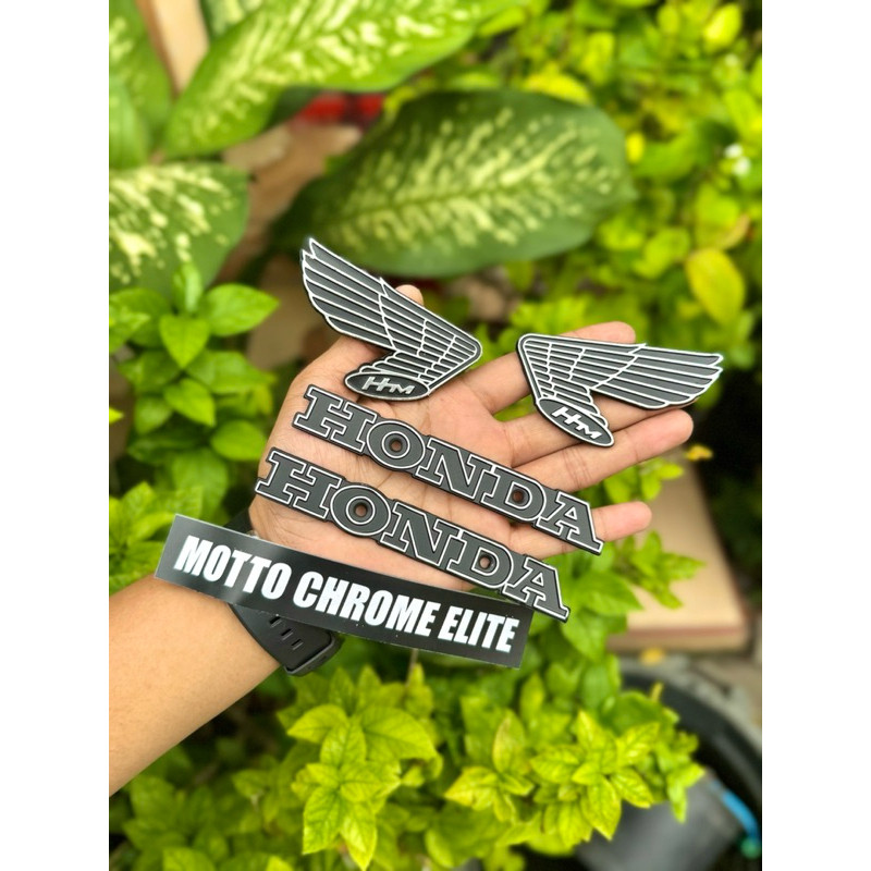 emblem tangki cb100 original import emblem tangki original import cb glatik