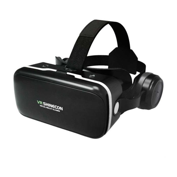 BEST -VIRTUAL REALITY BOX VR 3D ORIGINAL SHINECON 6.0 WITH HEADPHONE 7 INCH