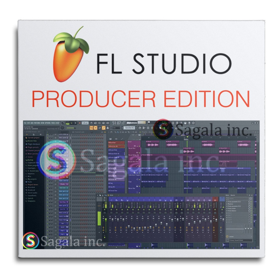 FL STUDIO 20 21 - WINDOWS MAC - DAW MIXING MASTERING RECORDING EDITING AUDIO FLSTUDIO