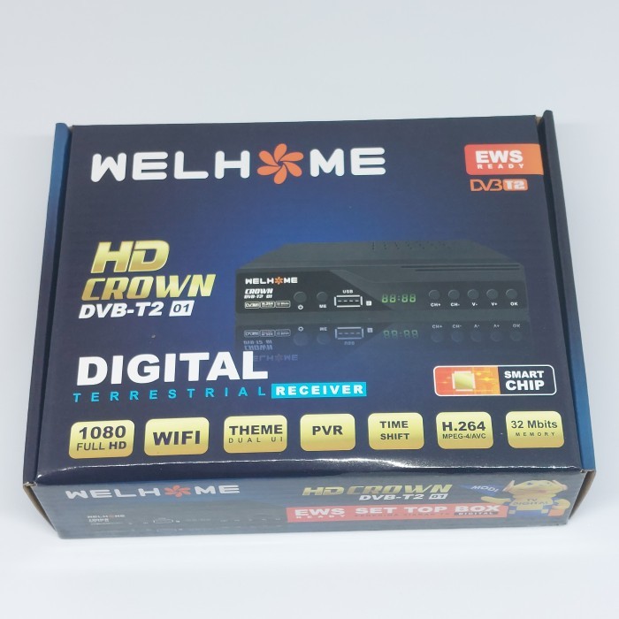 Set Top Box Tv Digital Luby DVB T2-01 / Receiver Siaran Digital/STB - LUBY DVB-T2-02, STB aja