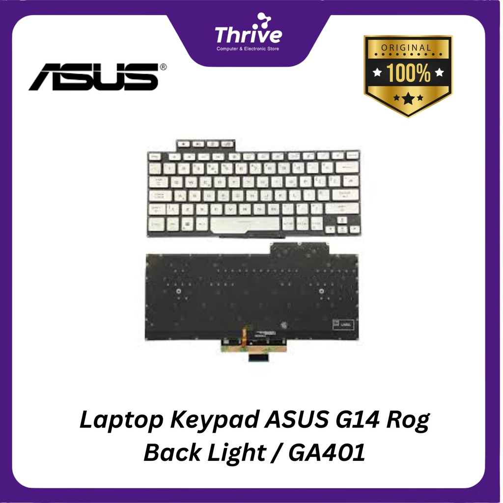Laptop Keypad Laptop Keypad ASUS G14 Rog Back Light / GA401