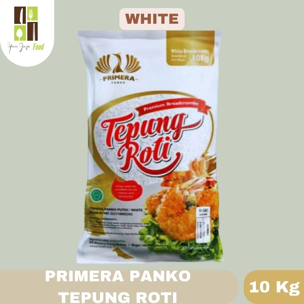 

RB22 Primera Panko Tepung Roti / Bread Crumbs Mix / White / Orange Kemasan 10KG / BALL