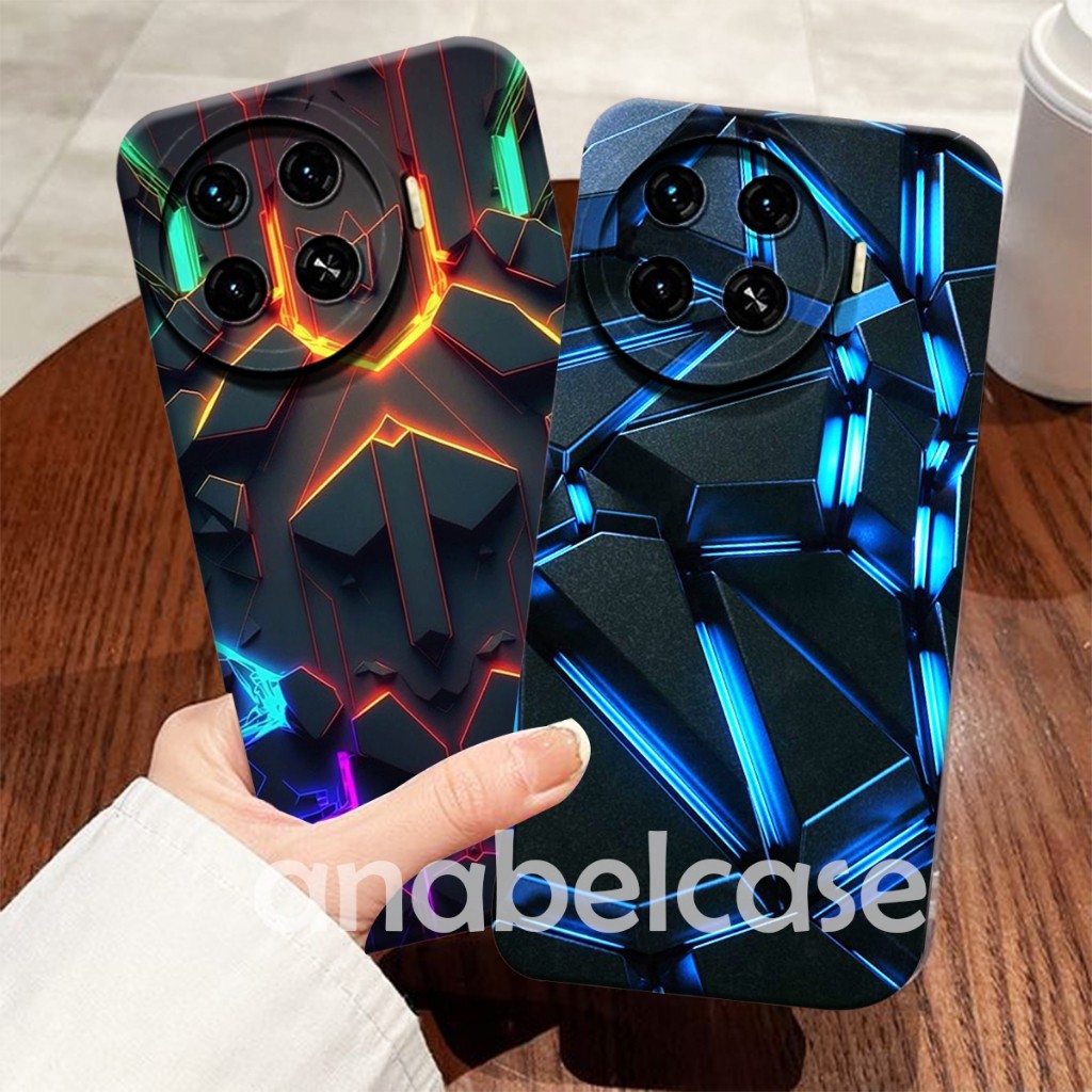 Sofcase TECNO SPARK 20 PRO PLUS / SPARK 10 / SPARK 10 PRO Motif Motif Dark Walpaper Abstrak - Case A