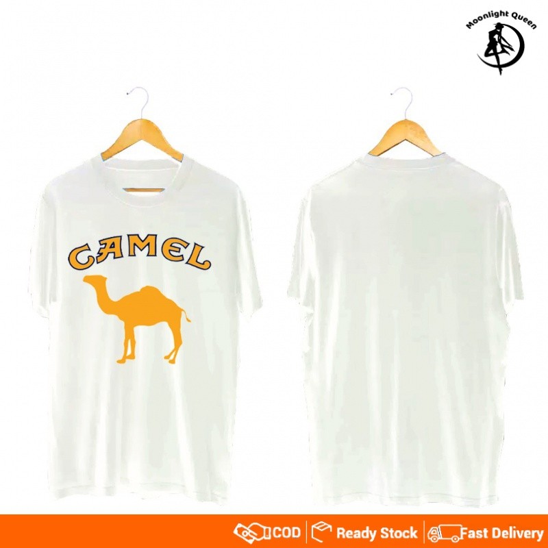 【COD】Kaos Logo CAMEL KUNING T shirt Distro Pria Wanita Original Full ColorT-shirt