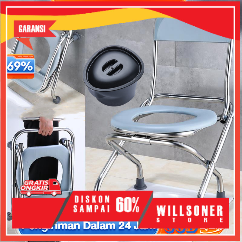 Kursi Toilet Kursi Toilet Lipat Kursi Toilet Praktis Kursi Toilet Untuk Orang Tua Atau Ibu Hamil