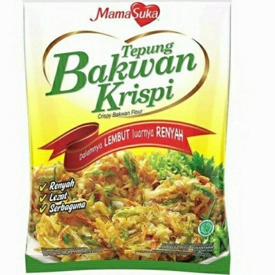 

Mamasuka tepung bakwan krispi 1000 gr 1 kg