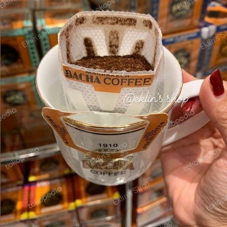 

bacha coffee | kopi bubuk isi 12 coffee bags - turquino