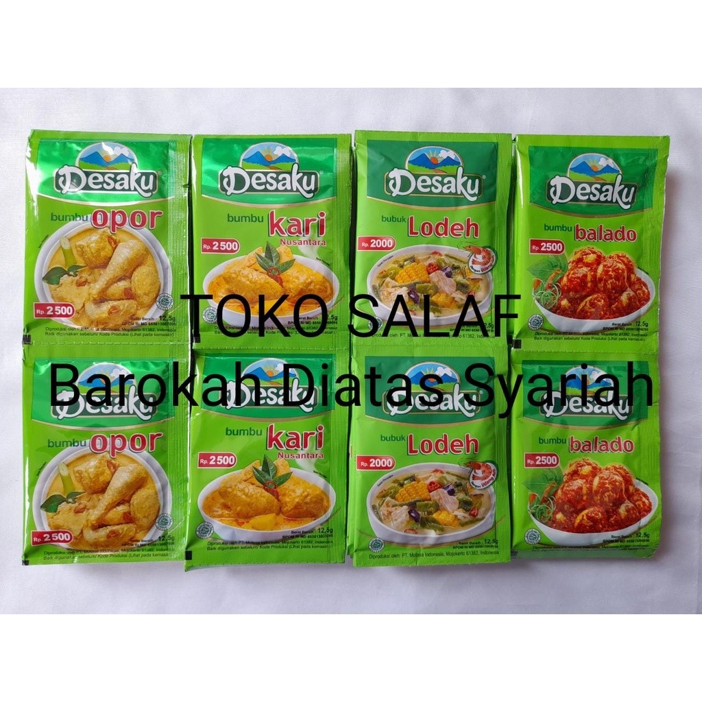

Desaku SEASONING Bumbu Masak Instan All Variant Per Sachet