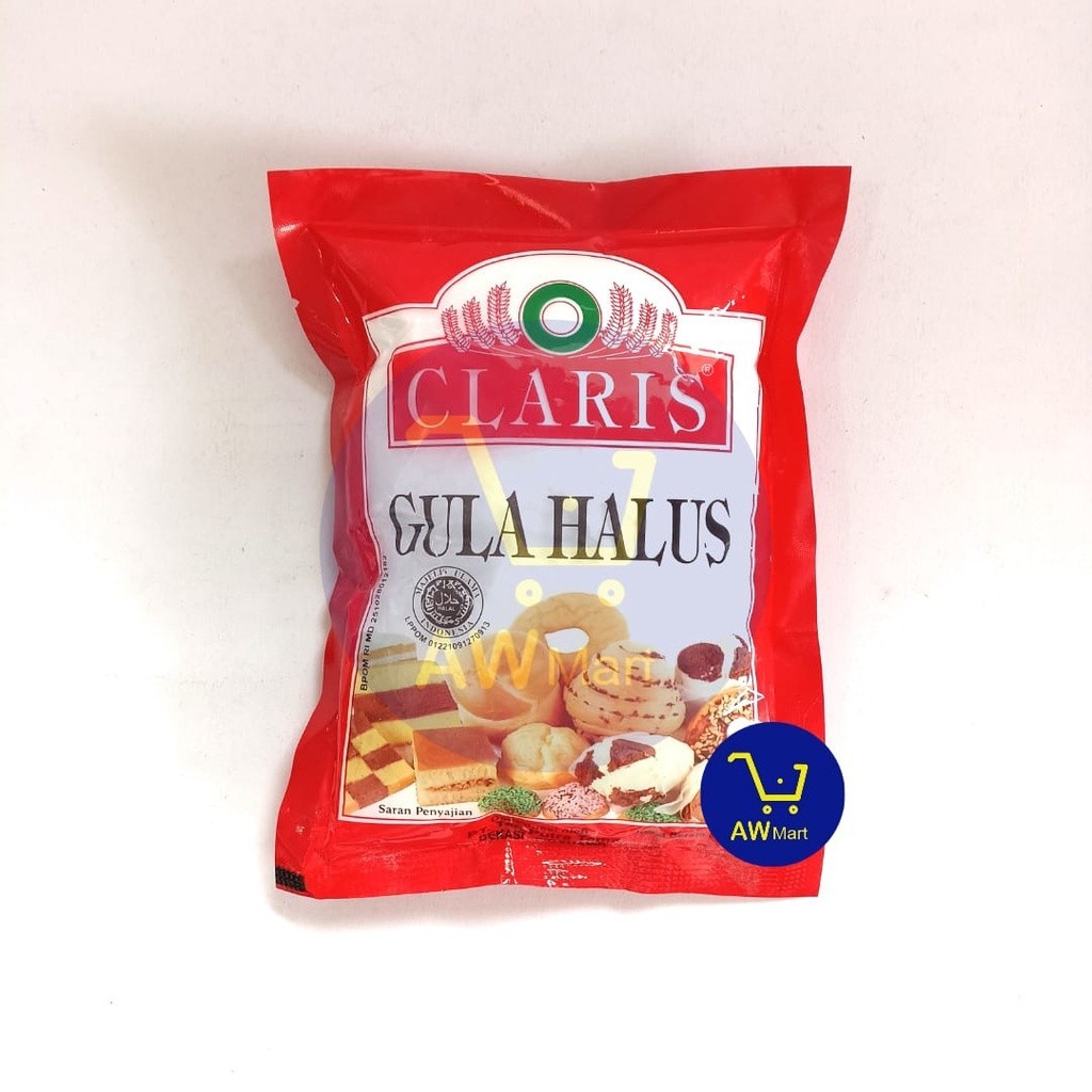 

CLARIS GULA HALUS 250GR - GULA DONAT CLARIS 250 GRAM