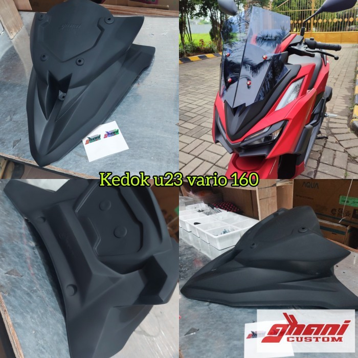 Kedok U23 Honda vario 160 Kedok saja tampa windhield