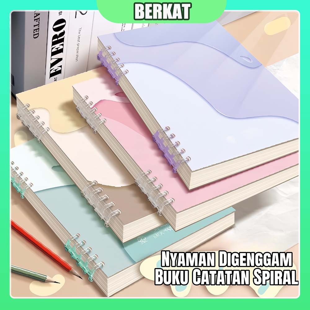 

Buku Catatan A5 B5 Buku Tulis Sekolah Lucu Ring Notebook Aesthetic Lose Leaf Binder Korea Lucu Menebal Buku Notebook