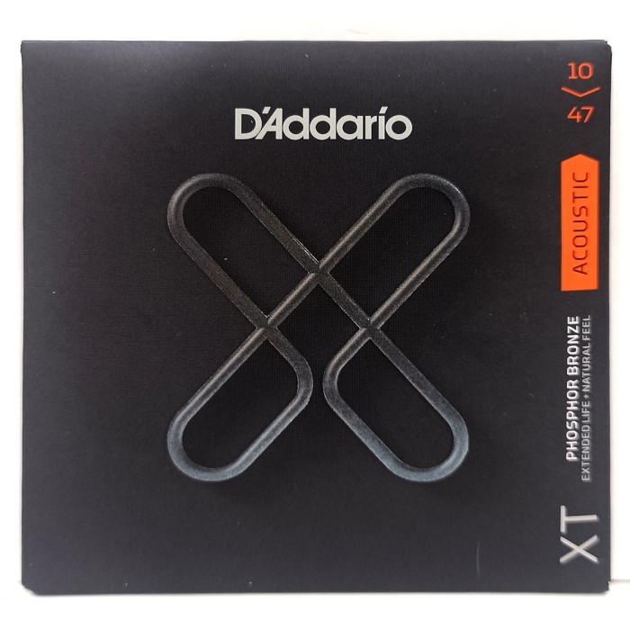 D'Addario XTAPB XT Acoustic Phosphor Bronze Senar Gitar Akustik String 10 11 12 - 10-47