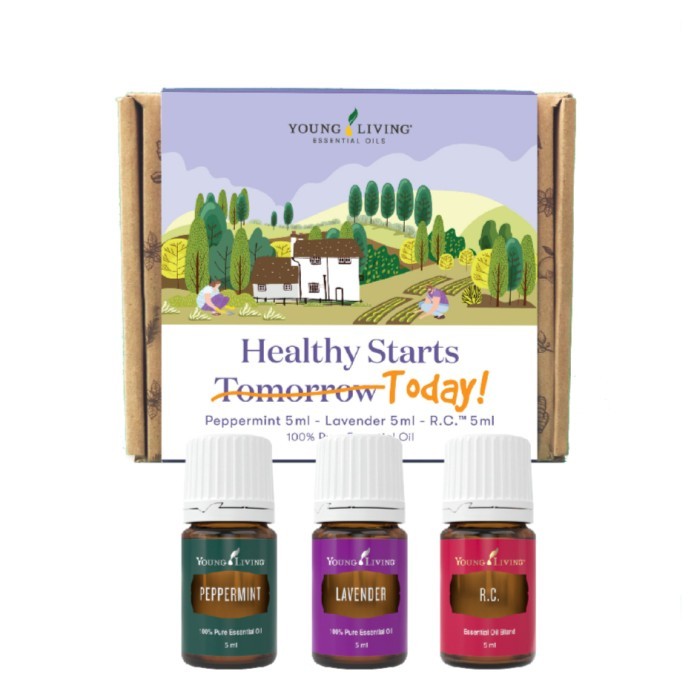 young living promo paket essential peppermint lavender rc 5ml young essential living