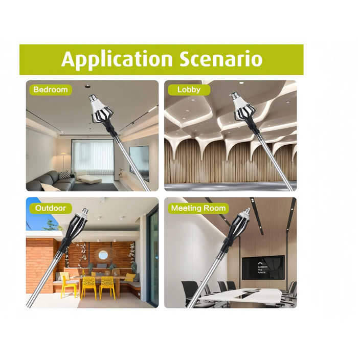 Banana Sport Tongkat Pengganti Lampu Stik Gala Pasang Copot Ganti Bola Bohlam Lampu Kenmaster Km-021