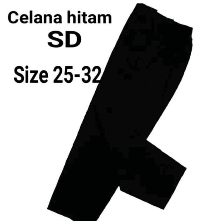 Celana Anak Laki Laki Hitam Panjang Sekolah SD/ Celana Seragam Sekolah SD Hitam Panjang Laki Laki Ke