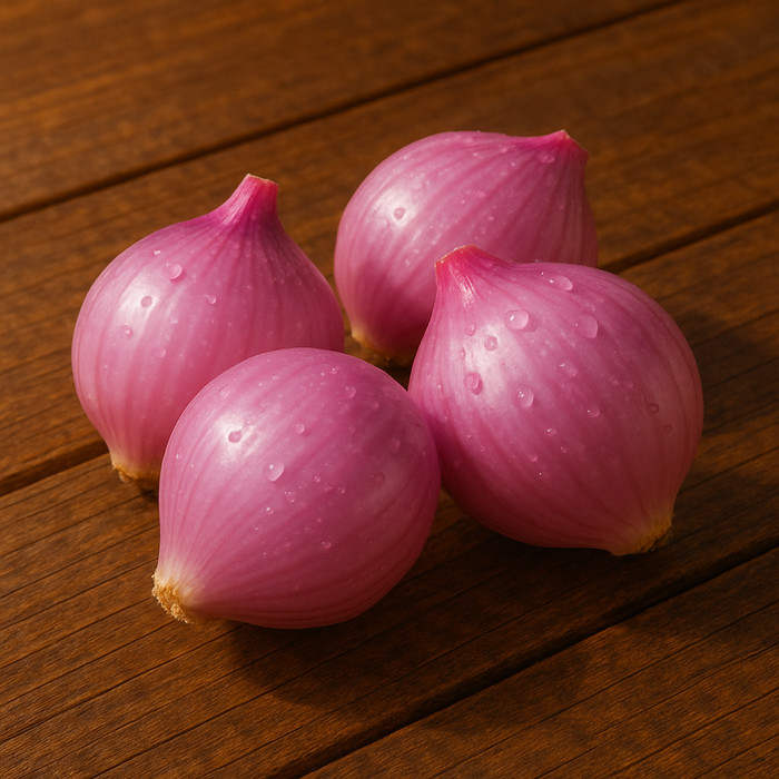 

Bawang merah kupas segar 500gr