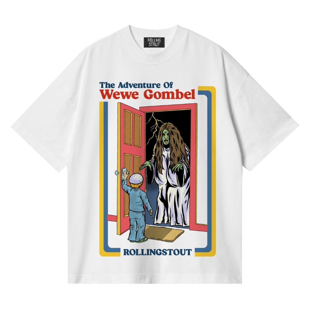 Rollingstout T-shirt - Wewe Gombel - Baju Horror series pria dan wanita