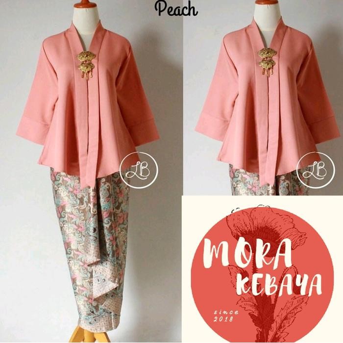 

Setelan kebaya Floy kutu baru luna set encim - HITAM, M