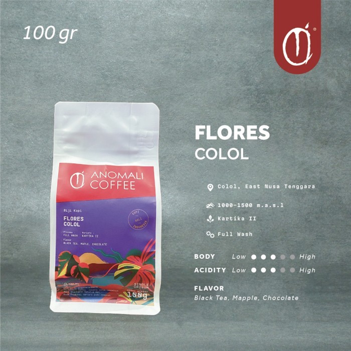 

Anomali Coffee Biji Kopi Flores Colol 100gr - Fine