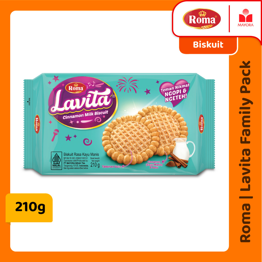 

Biskuit Roma Lavita Family Pack