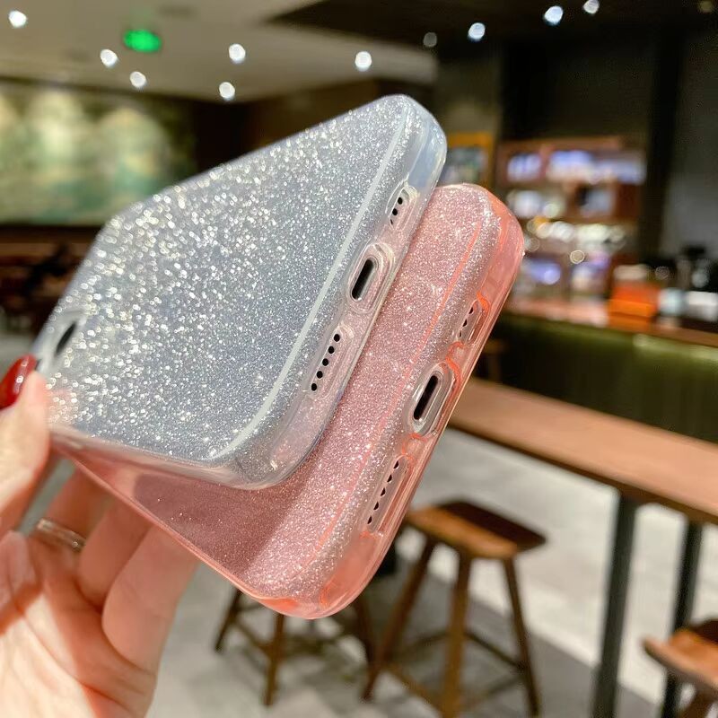 BIG PROMO BIG SALE [SatSet.ind] Blink Blink Glittery Stardust Acrylic Case - Hardcase/ Casing HP for