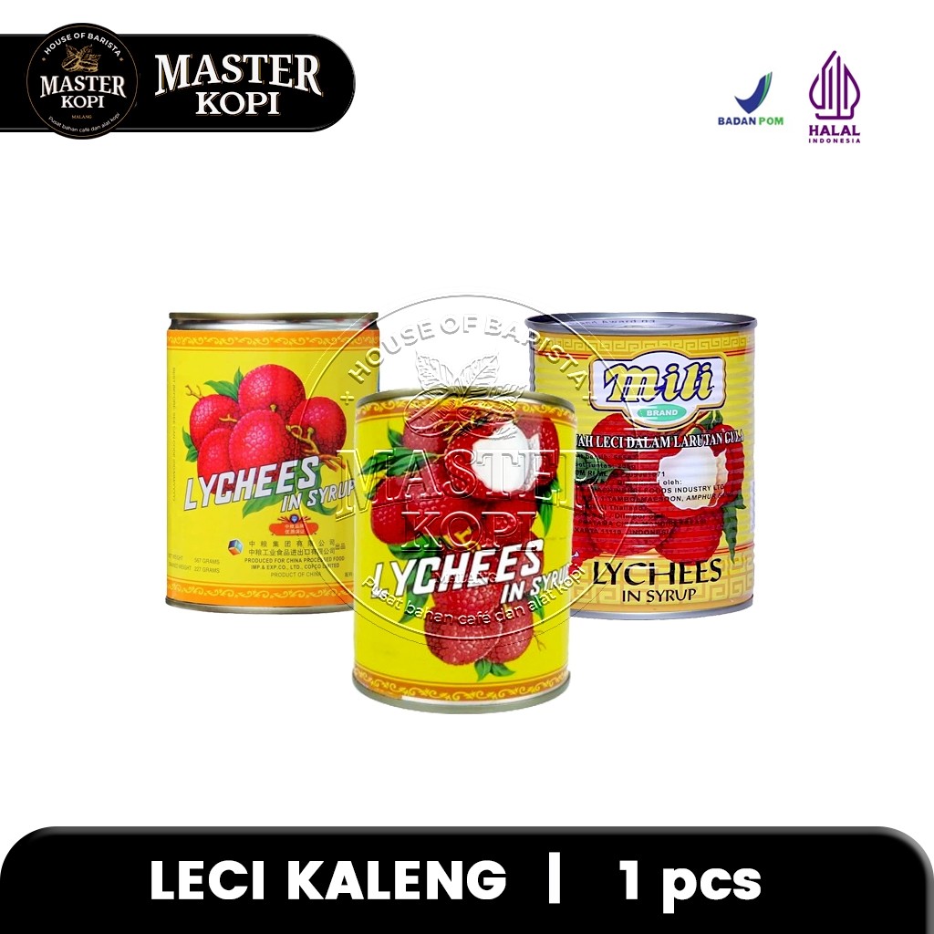

Buah Leci kaleng Redboat / Herring / Mili Lychee in Syrup 567 gr