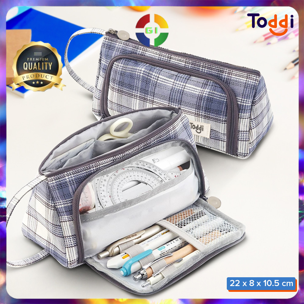 

(GI) Kotak Pouch Tempat Pensil Aesthetic