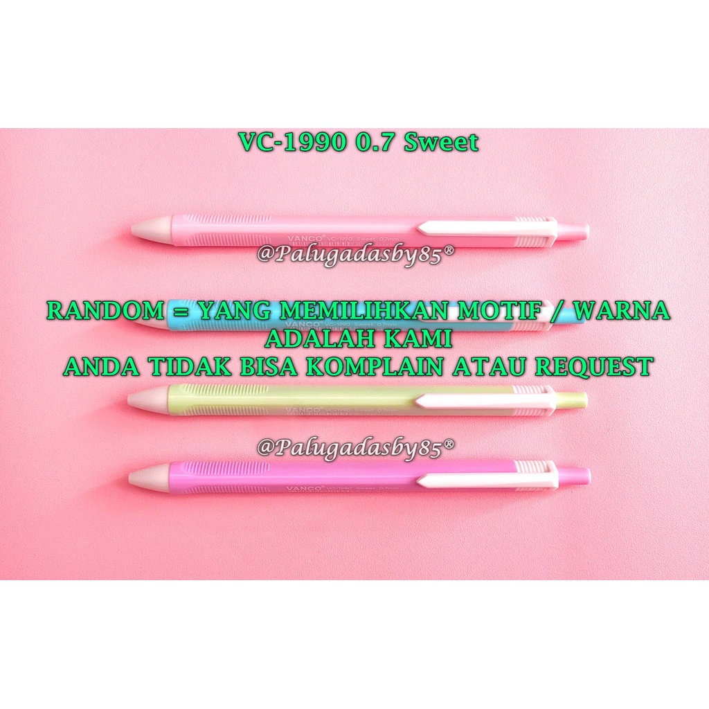 

(1 Biji) GROSIR Bolpen VANCO VC-1990 0.7 mm Ball Pen Hitam / Ball Pen Vanco VC-1990 (1 Biji)