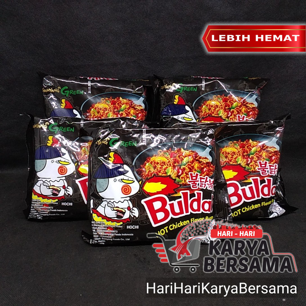 

SAMYANG GREEN MIE GORENG AYAM PEDAS PACK 5'S X 140GR