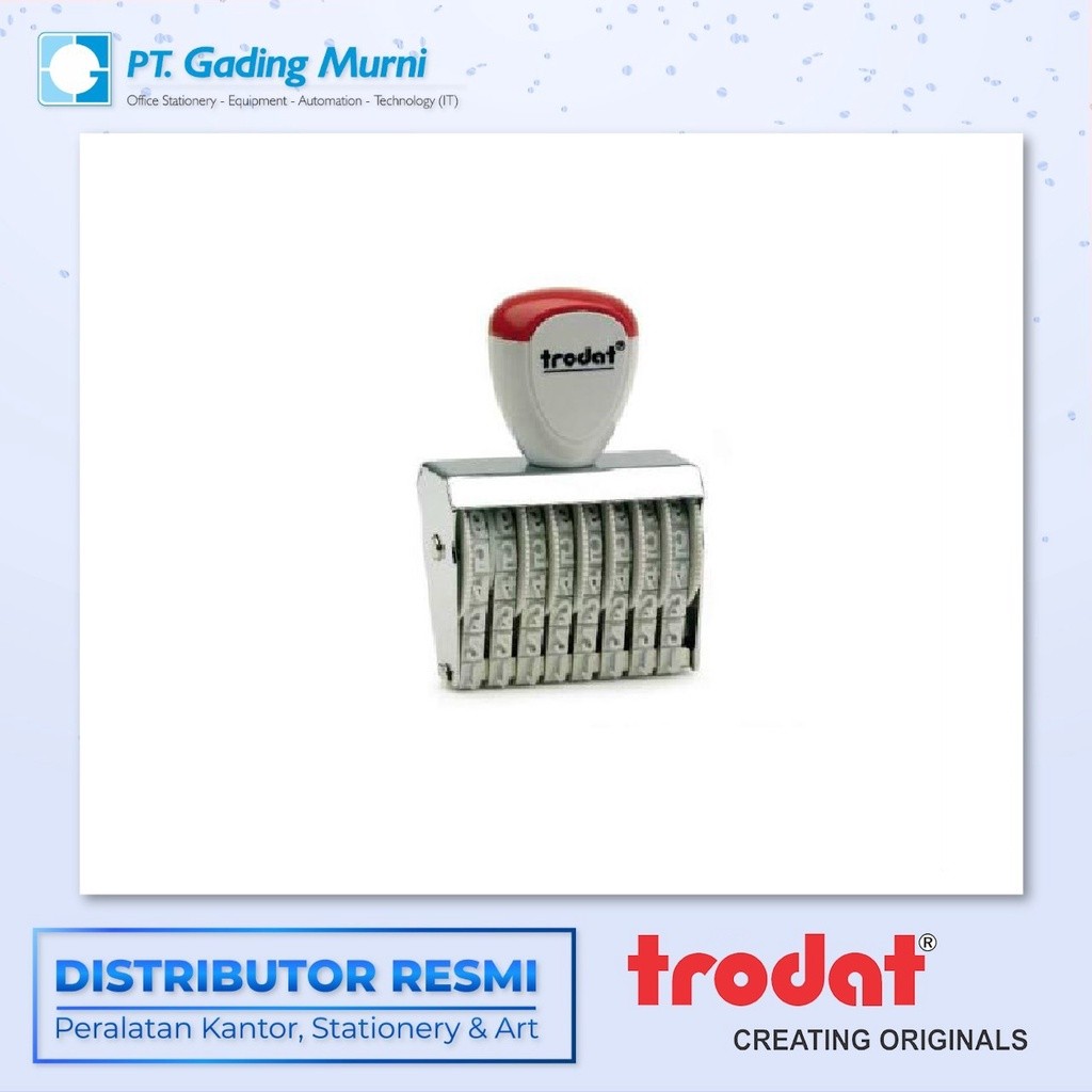 

Trodat Stempel 1558 5mm 8 digit