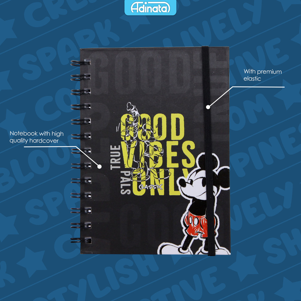 

Mickey B6 Notebook 2401-4821 - Adinata / Buku Catatan / Memo