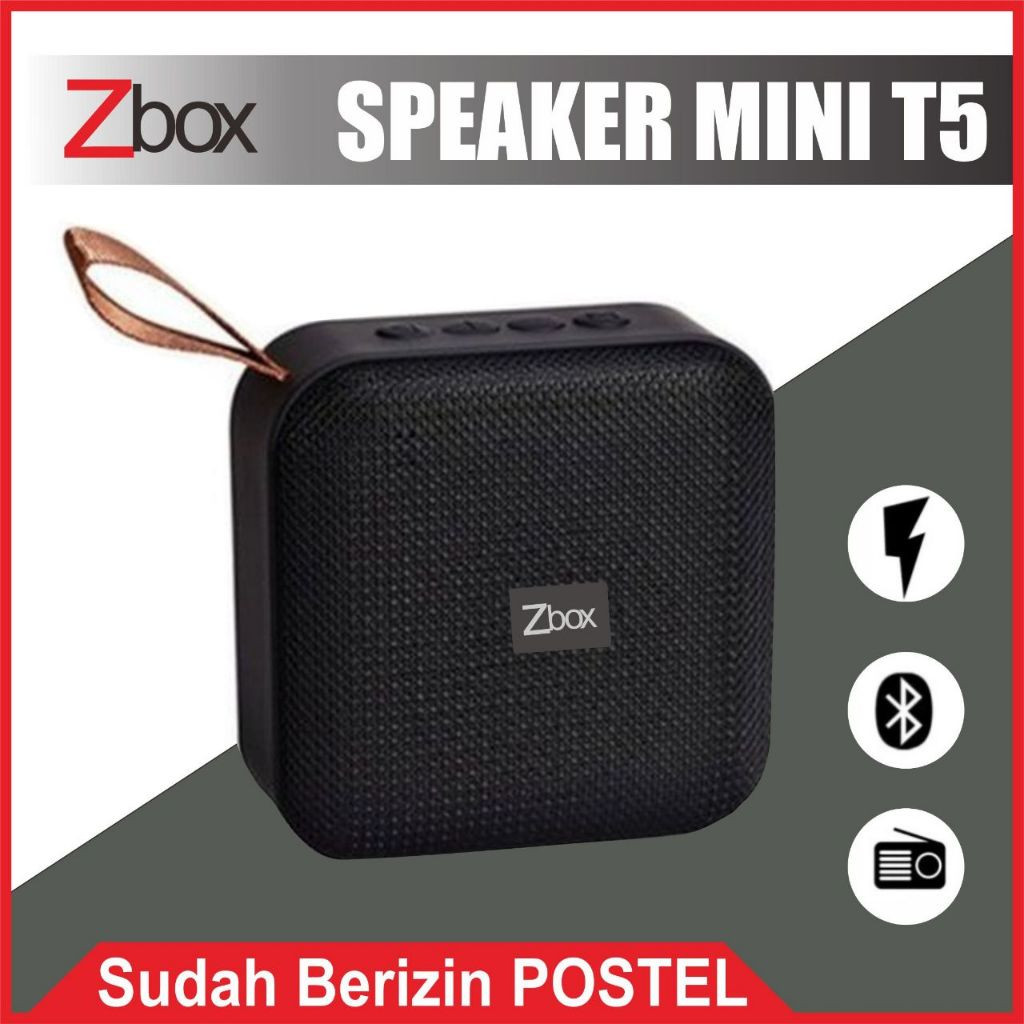 SPEAKER BLUETOOTH ZBOX T5 (BATERAI)