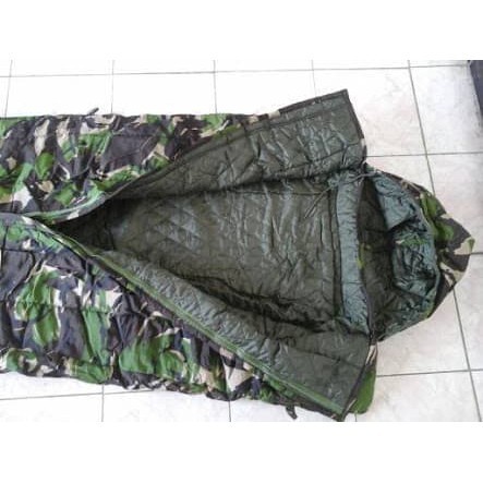 ARMOURMILITARY Tictac sleeping bag loreng asli jatah TNI/sleeping bag pembagian tni - SLEEPING BAG L