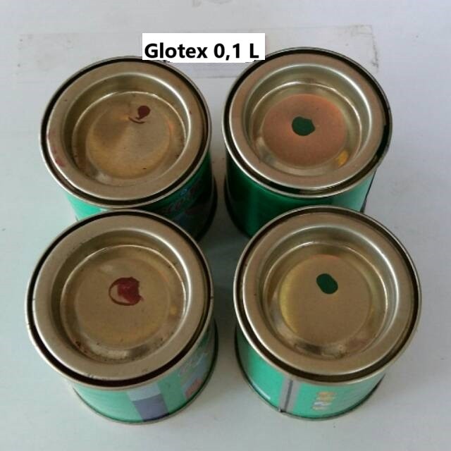 

GLOTEX Cat Minyak Kayu Dan Besi Dari PACIFIC PAINT Kemasan Kaleng 0,1L Liter Cat Glotex Ligatex Kecil