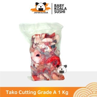 

✨TERLARIS -Gurita Potong 1 Kg | Tako Leg Cut | Kaki Octopus Beku untuk Takoyaki - Tako Cutting, 1 Kg