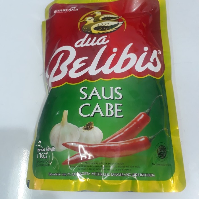 

✨TERLARIS -saos cabe belibis pouch 1kg