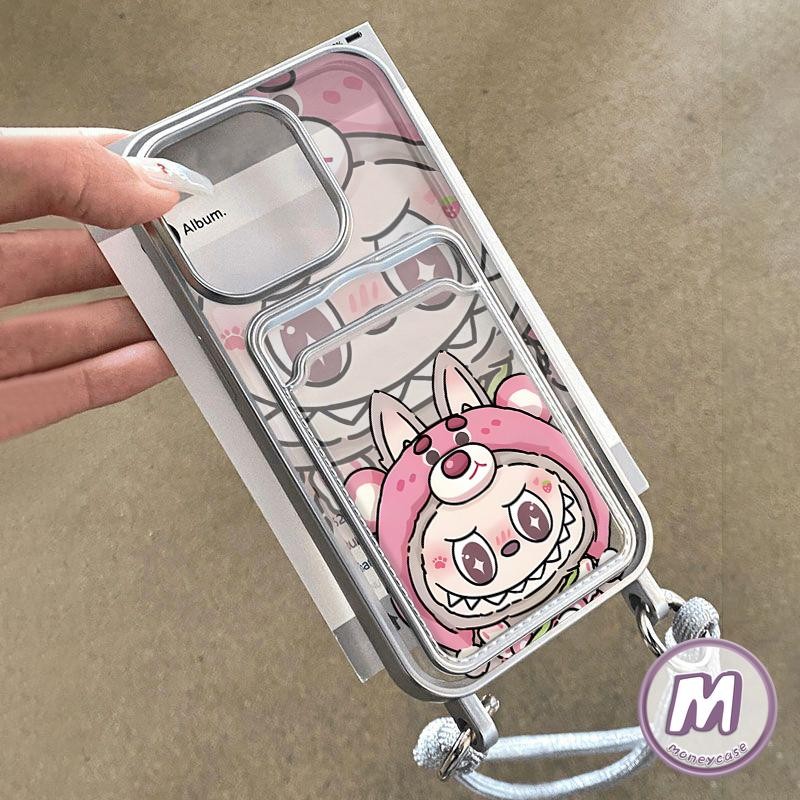 Case Dengan Tali Penyandang Kompatibel Untuk iPhone 11 XR 7Plus 11 15 13 Pro Max 12 14 Pro Max 7 XS 